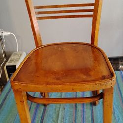 Antique Thonet Bistro Bentwood Dining Chair