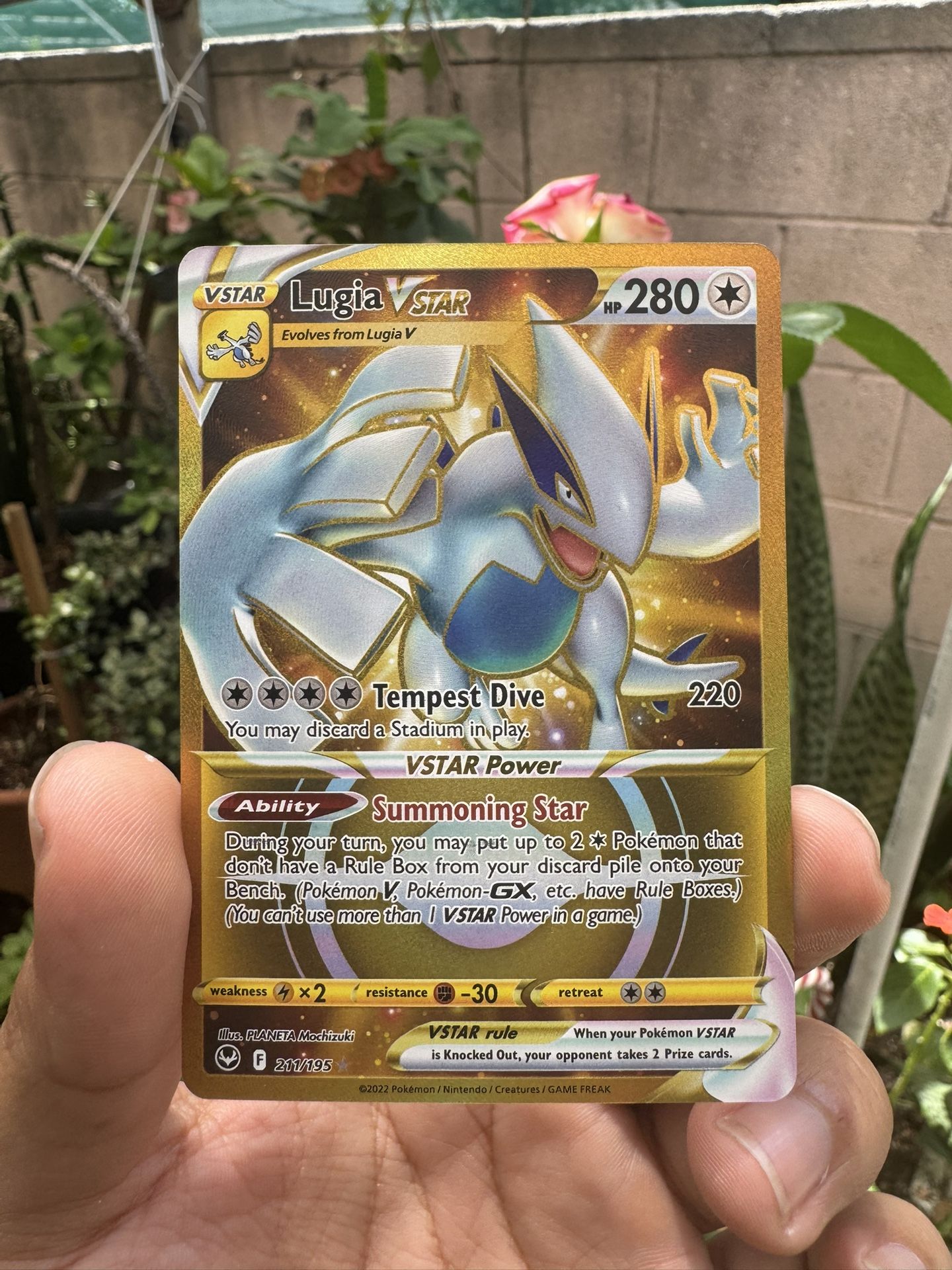 Pokemon Singles - Lugia VStar (Secret) 