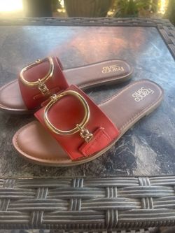 Franco Sarto  Red sandals