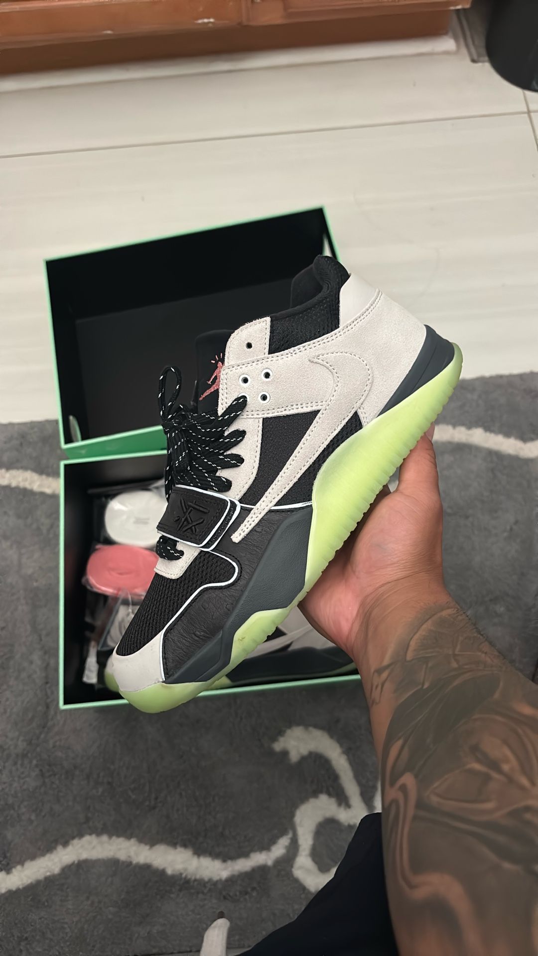 Used Travis Scott X Chase B Jumpman Jack