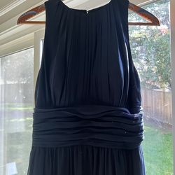 Bill Levkoff | Bridesmaid Dress Navy Blue Size 6