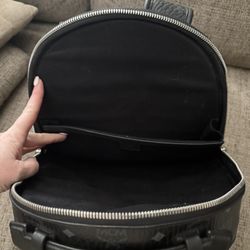 Black MCM Backpack