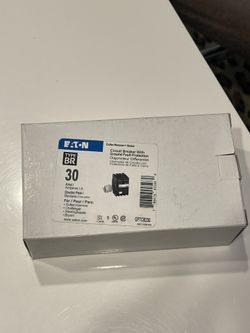 Eaton 30 Amp 2 Pole Ground Fault Breaker
