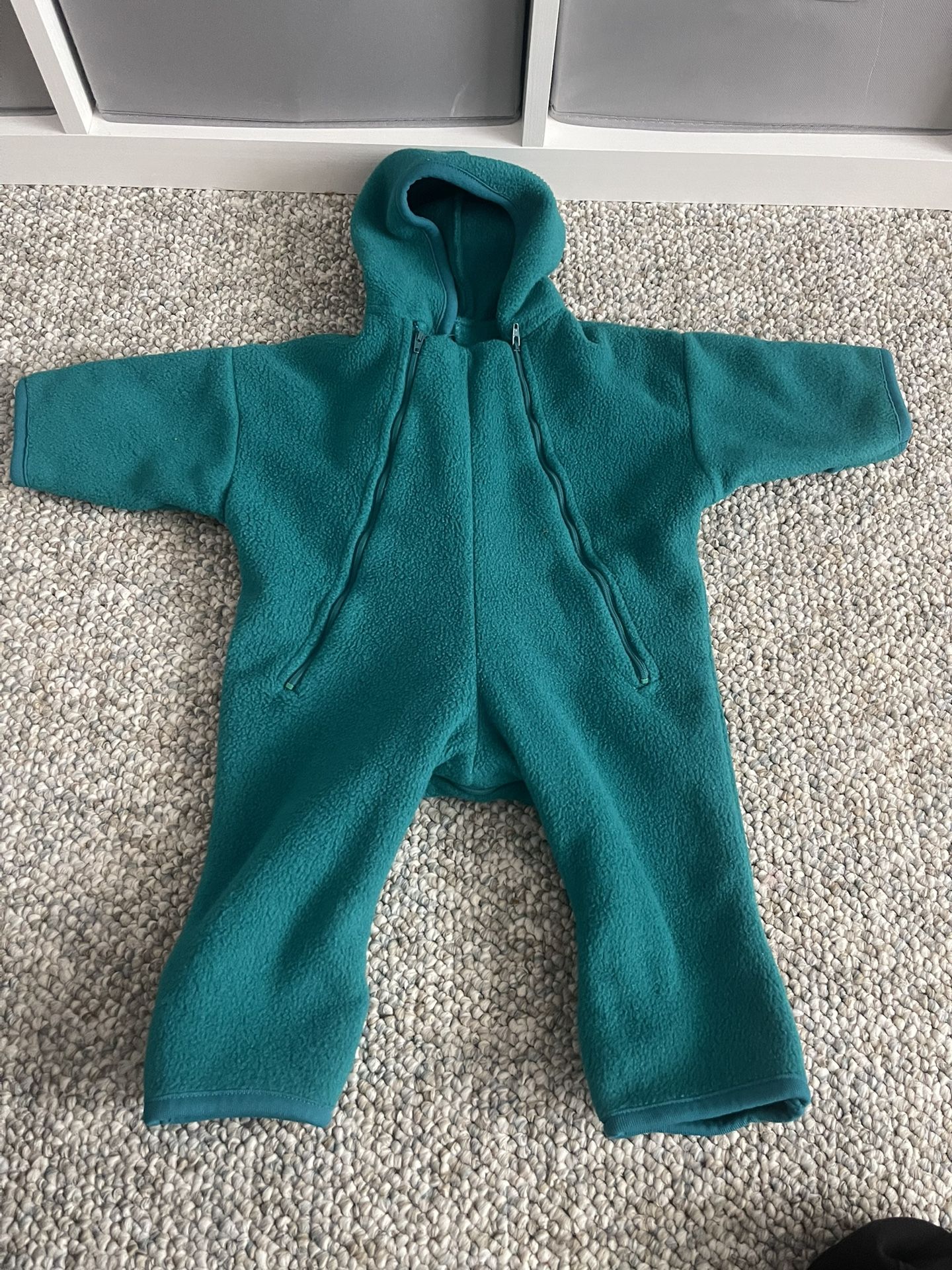 Zip Up Baby Overall 3-6m