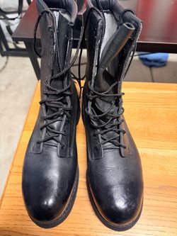6 1/2 W Steel Toe Boots