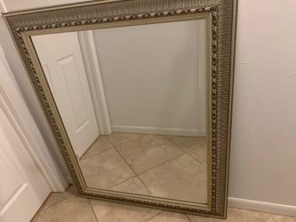 Large decorative mirror