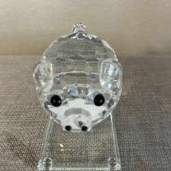 Crystal Pig Figurine