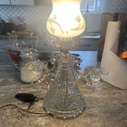 Lamp with candle holders 