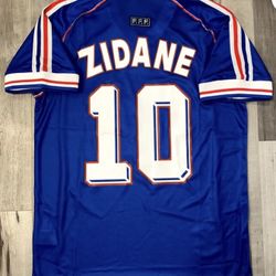 Zidane Jersey 98 Wc Retro  M