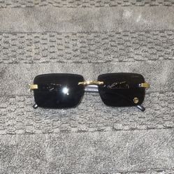 Black Cartier Glasses