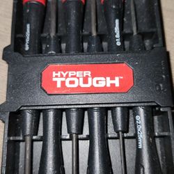 Hyper Tough 6pc Precision Screwdriver Set