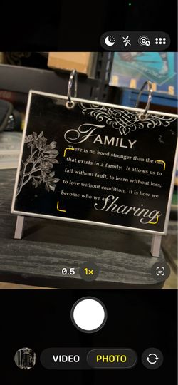 Like New 6”x6” Family Sharing Photo Album