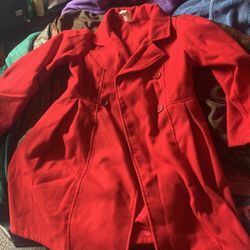 Thick, Long Jacket For Girls Size 14 In Kid