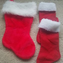 Lot Of 3 Christmas Stockings