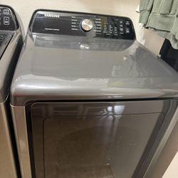 Electric Samsung Washer & Dryer 