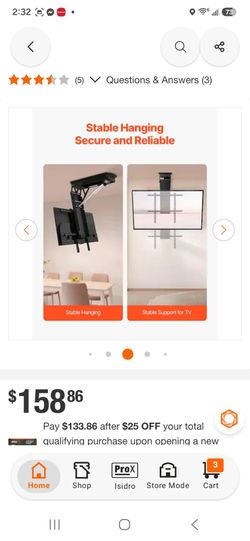 Tv mount Electric new