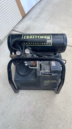 Air compressor Craftsman 2hp. 4 gal