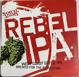 Samual Adams 🍺 Rebel IPA Beer Tin Sign