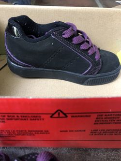Heelys youth girls black/purple