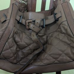 Burberry Quilted Leather Hobo