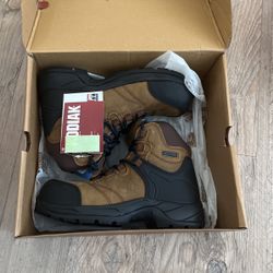 Brown Work Boots 