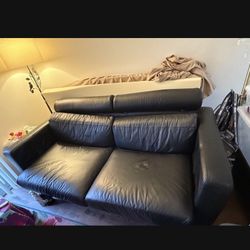 Leather Couch 