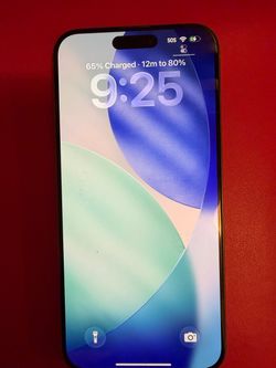 Damaged IPhone 15 Pro Max