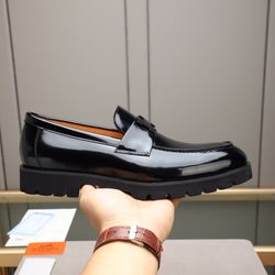 Hermes Men’s Leather Shoes With Box 2026 New 