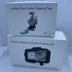 OSMO Accessories; Action Camera Frame Kit & TinyRigs Pocket Cage
