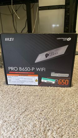 MSI Pro B650-P WI-FI AM5 Mother Board