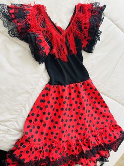 Flamenco Dress -kids Costume