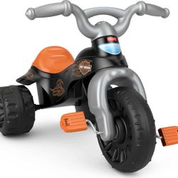 Fisher-Price Toddler Tricycle Harley-Davidson Tough Trike, Toy Bike With Handlebar Grips & Storage For Outdoor Play Kids Ages 2+ Years (Amazon Exclusi