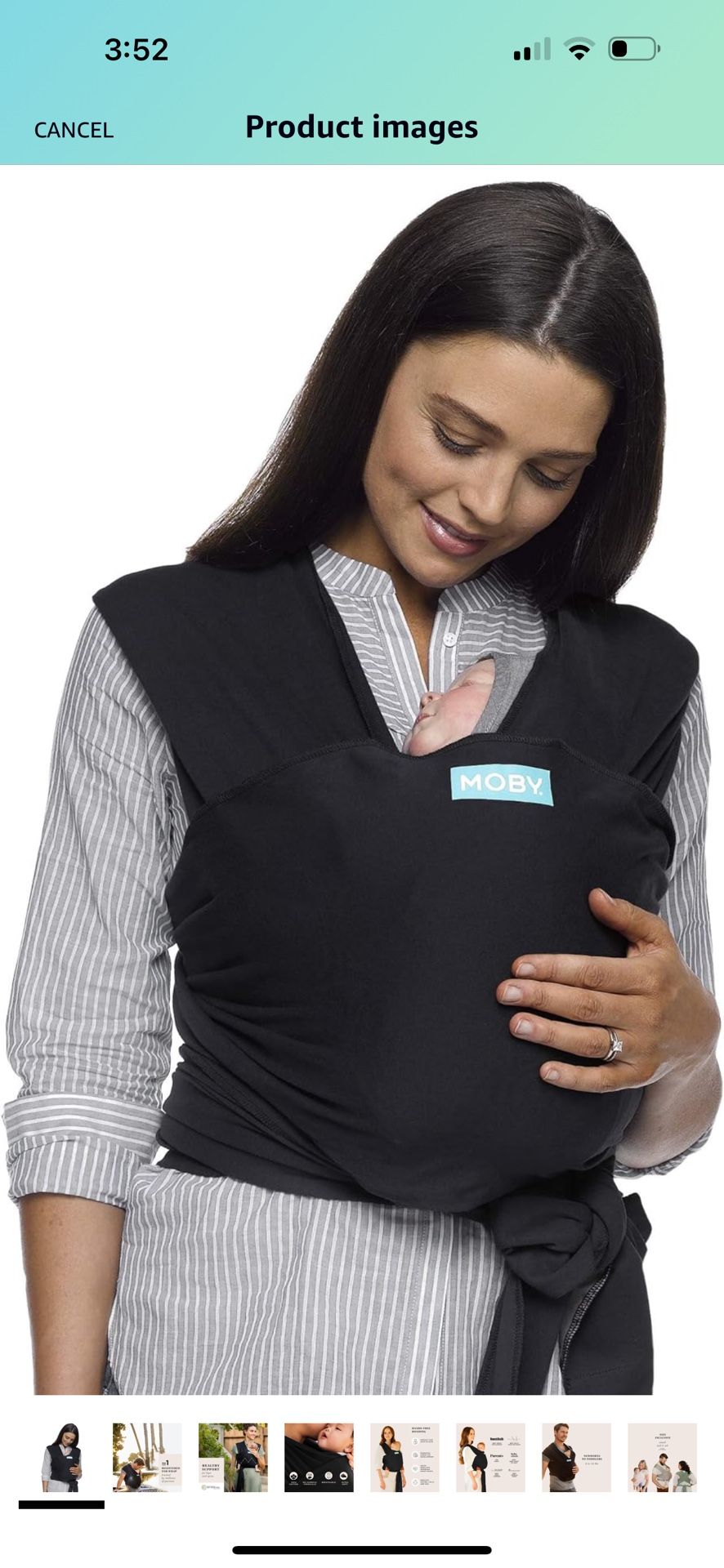 Moby Baby Carrier Wrap
