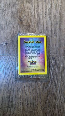 2000 Pokémon Ancient Mew Holo Movie Promo – Factory Sealed – Original Vintage WOTC