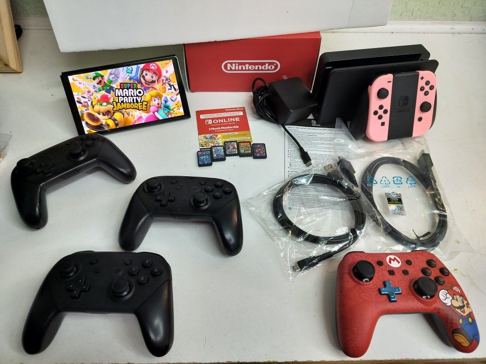 The Nintendo Switch OLED Party Pack!