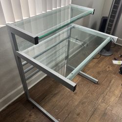 Glass Desk