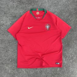 Nike Authentic Portugal Home 2018 Jersey Size XL