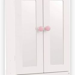 KidKraft Wooden Armoire For 18 Inch Dolls With Hangers