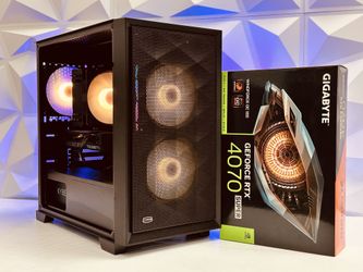 🦊 FOX 11 🦊 PAYMENT AVAILABLE 🦊 CUSTOM GAMING PC TOWER | PC | DESKTOP | INTEL CORE I5-12400F | NVIDIA RTX 4070 | 32 GB DDR5 RAM | 1 TB SSD | WIN 11