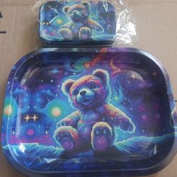Smoking Tray Bear Design 