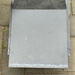 BLACK 8” METAL VENT CAP