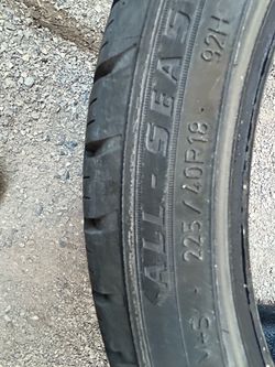 225/40/R18 Goodyear used tires