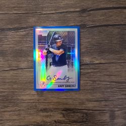 Gary Sanchez (First BOWMAN CHROME CARD)
