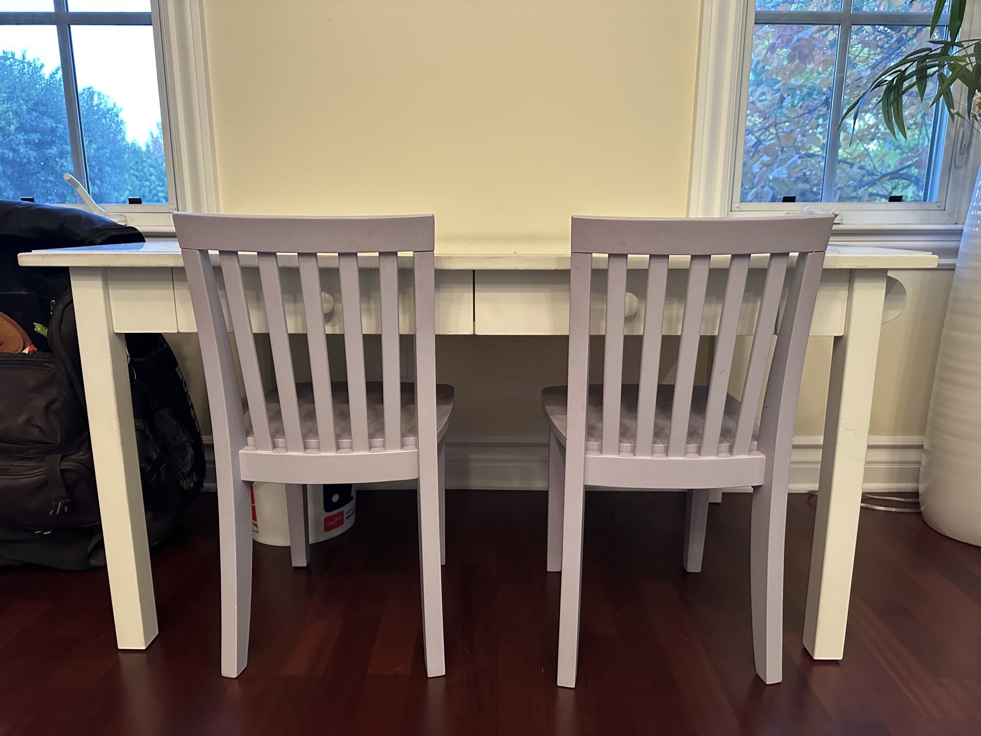 Pottery Barn Carolina Craft Table Large With Chairs 