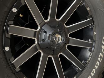 18” Fuel Contra Wheels & BFG Tires (6x5.5/6x135)