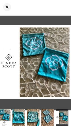 BUNDLE OF 2: Kendra Scott jewelry dust bags