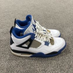 jordan 4 motorsport men’s size 11 and women’s size 13.5