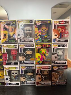 Horror Funk pops collection