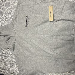 Grey Essentials Hoodie