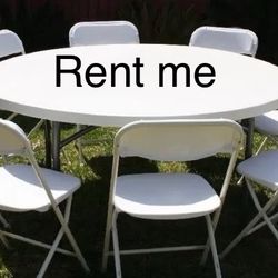 Round Or Rectangle Tables 